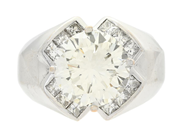 Jewellery - RING, 18K white gold - View 3