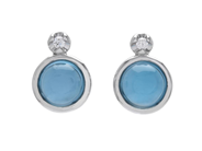 Jewellery - EARRINGS, 18K white gold - View 1