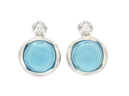 Jewellery - EARRINGS, 18K white gold - View 1