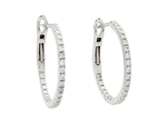 Jewellery - EARRINGS, 18K white gold - View 1