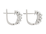 Jewellery - EARRINGS, 18K white gold - View 2