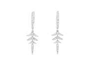 Jewellery - EARRINGS, 18K white gold - View 1