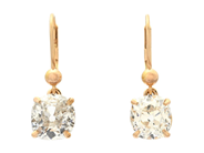Jewellery - SOLITAIRE EARRINGS, 18K gold - View 1