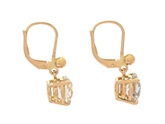 Jewellery - SOLITAIRE EARRINGS, 18K gold - View 2