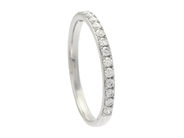 Jewellery - ETERNITY RING, 18K white gold - View 1