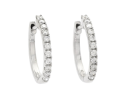 Jewellery - EARRINGS, 18K white gold - View 1