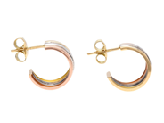 Jewellery - EARRINGS, 18K gold/white gold/rose gold - View 2