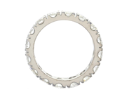 Jewellery - FULL ETERNITY RING, 18K white gold - View 2
