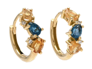 Jewellery - HOOP EARRINGS, 18K gold - View 1