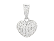 Jewellery - PENDANT, 18K white gold - View 1