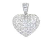 Jewellery - PENDANT, 18K white gold - View 1