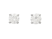 Jewellery, SOLITAIRE EARRINGS, 18K white gold, in auction: Modern – Saturday 20 December 2025