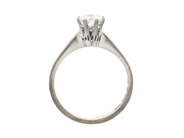 Jewellery - SOLITAIRE RING, 18K white gold - View 2