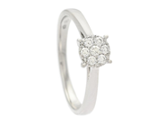 Jewellery - RING, 18K white gold - View 1