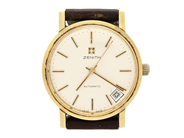 Watches, ZENITH, men´s wristwatch, in auction: Watches – Saturday 31 January