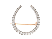 Jewellery, BROOCH, horse shoe, in auction: NewYear – Saturday 27 December 2025