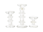 Glass, CANDLESTICKS, glass, in auction: Decorative – Saturday 10 January 2026