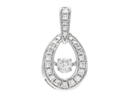 Jewellery - PENDANT, 18K white gold - View 1