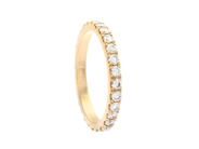 Jewellery - FULL ETERNITY RING, 18K gold - View 1