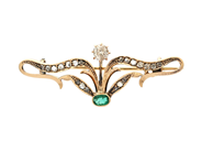 Jewellery, BROOCH, 18K gold, in auction: NewYear – Saturday 27 December 2025