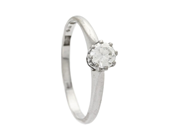Jewellery, SOLITAIRE RING, platinum, in auction: NewYear – Saturday 27 December 2025
