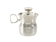 Silverware, CREAM JUG WITH COVER, silver, in auction: General – Tuesday 17 February