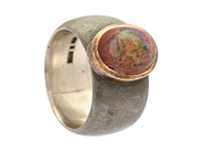 Jewellery, RING, silver/18K gold, in auction: NewYear – Saturday 27 December 2025