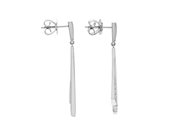 Jewellery - EARRINGS, 18K white gold - View 2