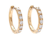 Jewellery - HOOP EARRINGS, 18K gold - View 1