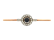 Jewellery, BROOCH, 14K gold/platinum, in auction: NewYear – Saturday 27 December 2025