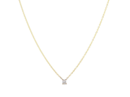 Jewellery - SOLITAIRE NECKLACE, 18K gold - View 1