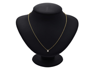 Jewellery - SOLITAIRE NECKLACE, 18K gold - View 2