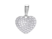 Jewellery - PENDANT, 18K white gold - View 1