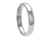 Jewellery - PLAIN RING, 18K white gold - View 1