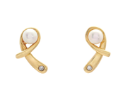 Jewellery - PEARL EARRINGS, 18K gold - View 1