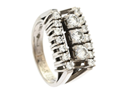 Jewellery - RING, 18K white gold - View 1