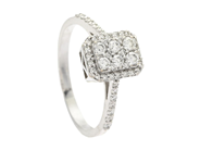 Jewellery - RING, 18K white gold - View 1