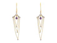 Jewellery, EARRINGS, 18K gold, in auction: Lilla jewellery – Tuesday 13 January