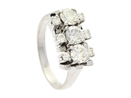Jewellery, RING, 18K white gold, in auction: NewYear – Saturday 27 December 2025