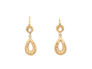 Jewellery, EARRINGS, 18K gold, in auction: Lilla jewellery – Tuesday 13 January