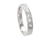 Jewellery, ETERNITY RING, 18K white gold, in auction: Modern – Saturday 17 January 2026