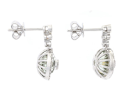 Jewellery - EARRINGS, 18K white gold - View 2