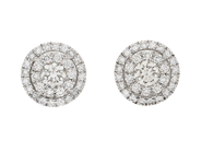 Jewellery, EARRINGS, 18K white gold, in auction: Modern – Saturday 17 January 2026