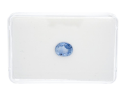 Gemstones - NO HEAT LIGHT BLUE SAPPHIRE, oval-cut - View 1