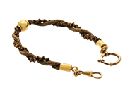 Jewellery, POCKET WATCH CHAIN, 20K/18K/14K gold, in auction: Lilla jewellery – Tuesday 13 January
