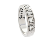 Jewellery, RING, 18K white gold, in auction: Classic – Saturday 24 January