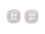 Jewellery - EARRINGS, 18K white gold - View 1