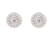 Jewellery - EARRINGS, 18K white gold - View 1