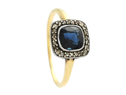 Jewellery, RING, 18K gold/platinum, in auction: Lilla jewellery – Tuesday 13 January