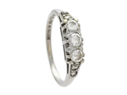 Jewellery - RING, 18K white gold - View 1